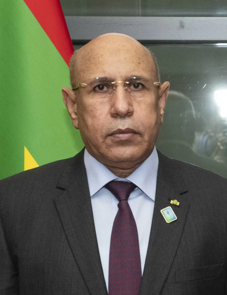 Président Mohamed Ould Ghazouani Mauritanie Afrique