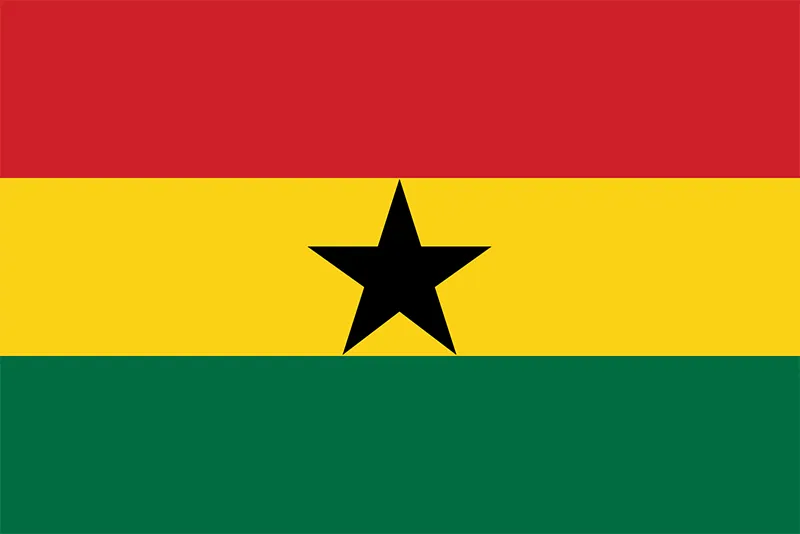 ghana drapeau