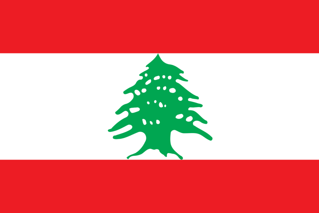 Liban drapeau
