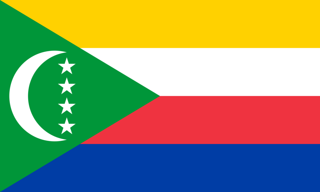 Comores Drapeau