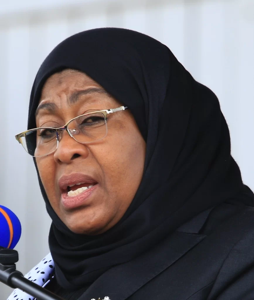 Samia Suluhu Hassan Présidente Tanzanie